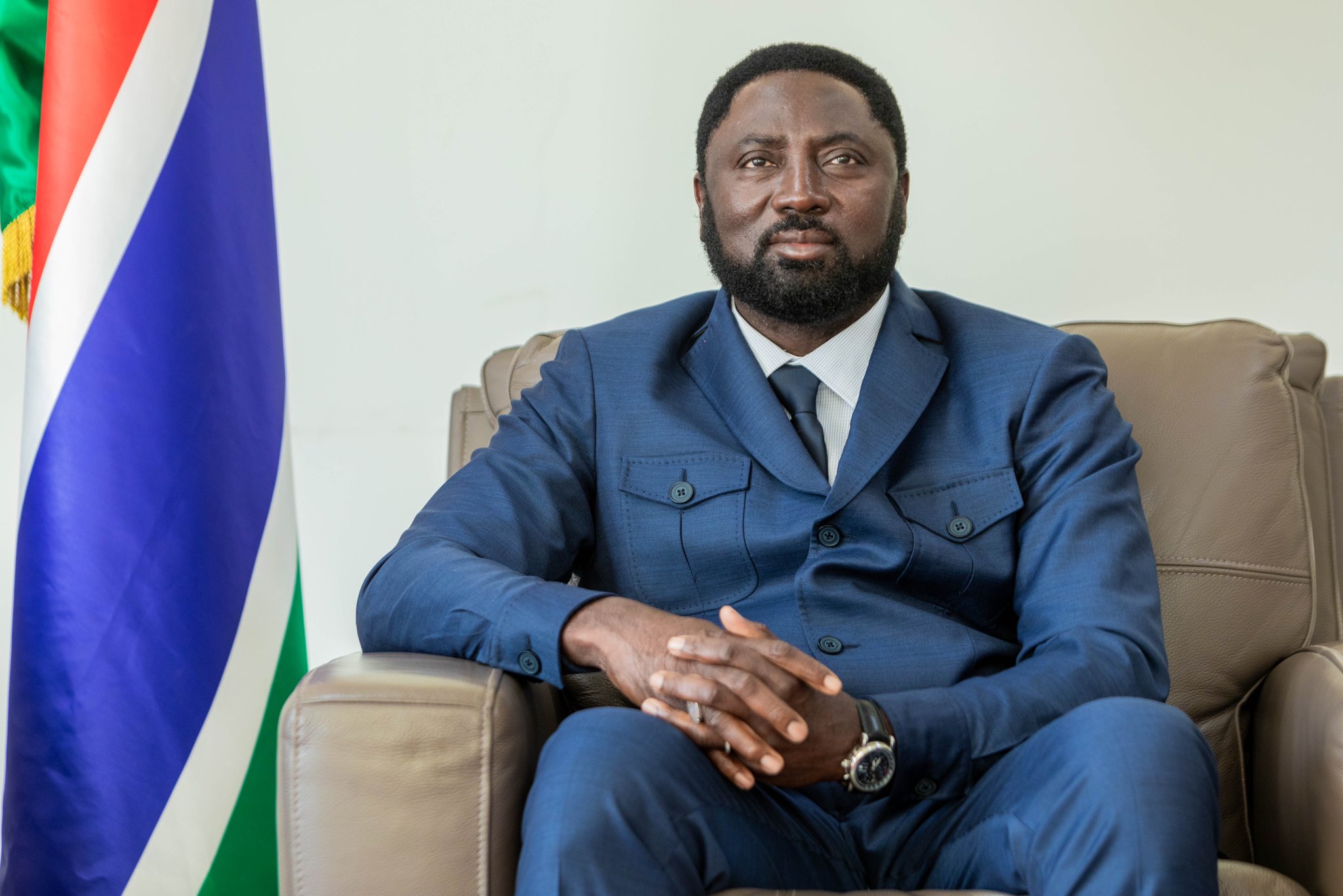 The Gambia Foreign Minister Dr Tangara Resigned.